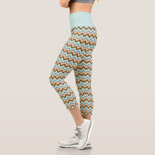 ZIG ZAG' WOMEN'S LEGGINGS (MILITIA)