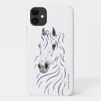 Stylish Arabian Horse Iphone 11 Case by KelliSwan at Zazzle