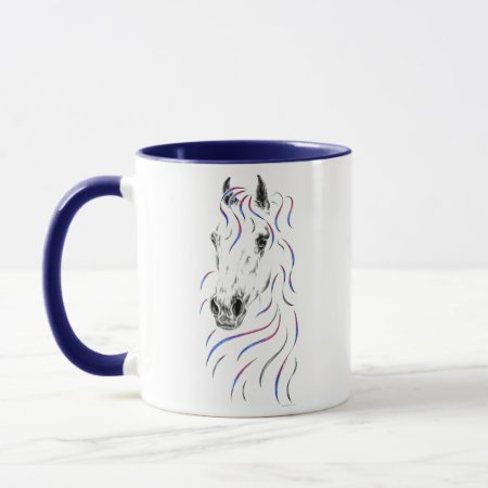 Stylish Arabian Horse Mug