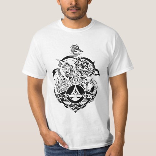 Stylish Arabic Artwork T_Shirt Design 