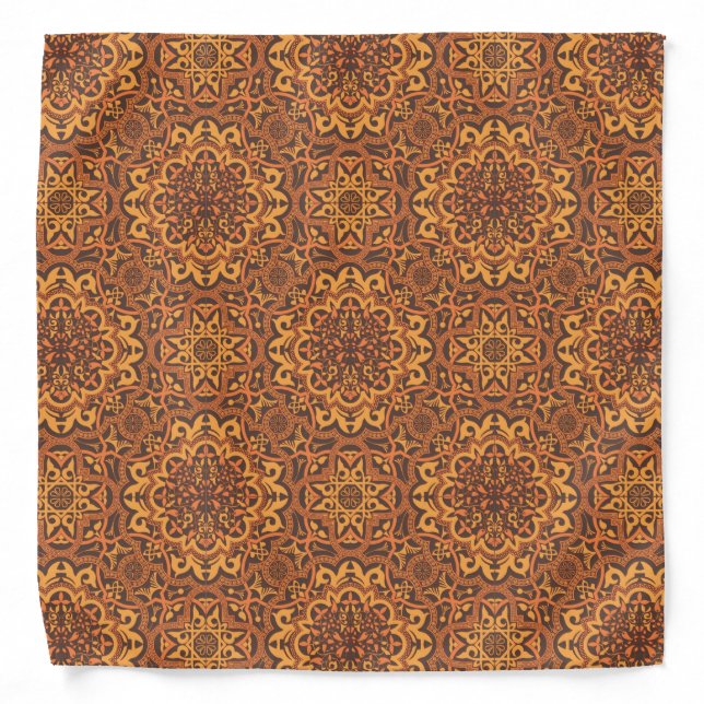 Stylish arabic ornament bandana (Front)