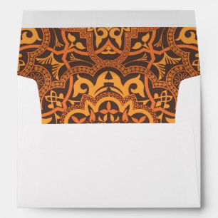 Stylish arabic ornament envelope