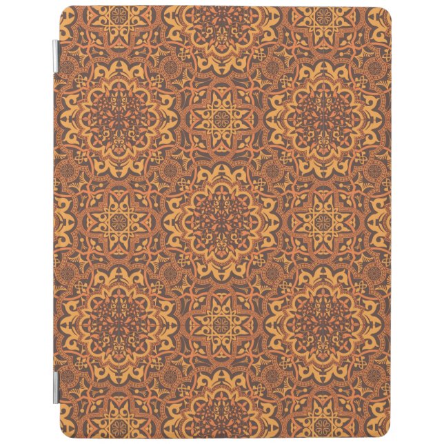 Stylish arabic ornament iPad smart cover (Front)