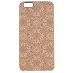 Stylish arabic ornament clear iPhone 6 plus case