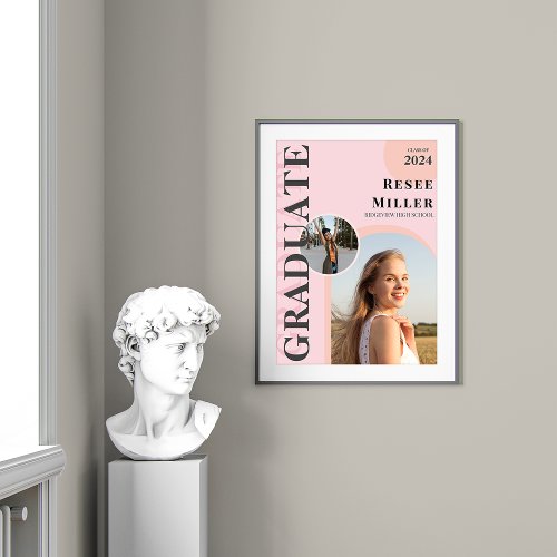 Stylish Arch Photo Graduation Keepsake