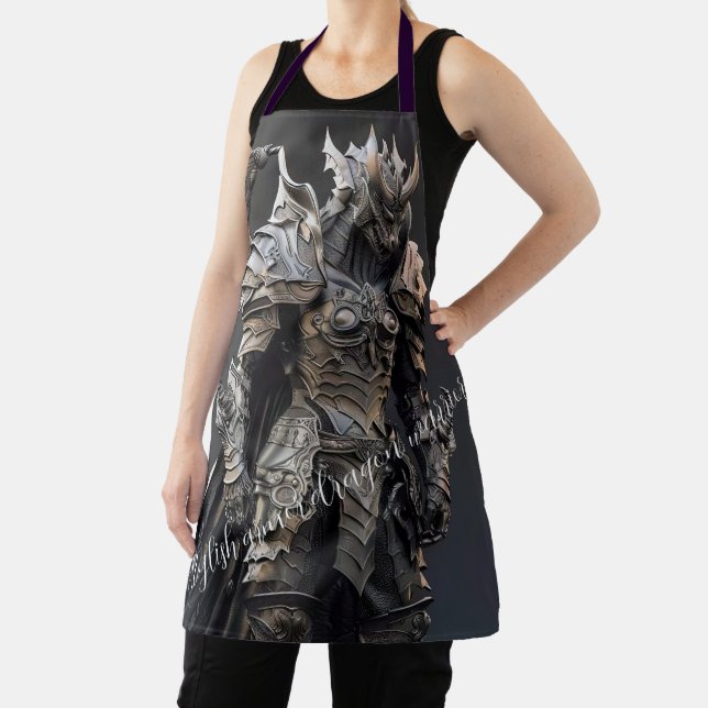 Stylish armor dragon warrior apron (Insitu)