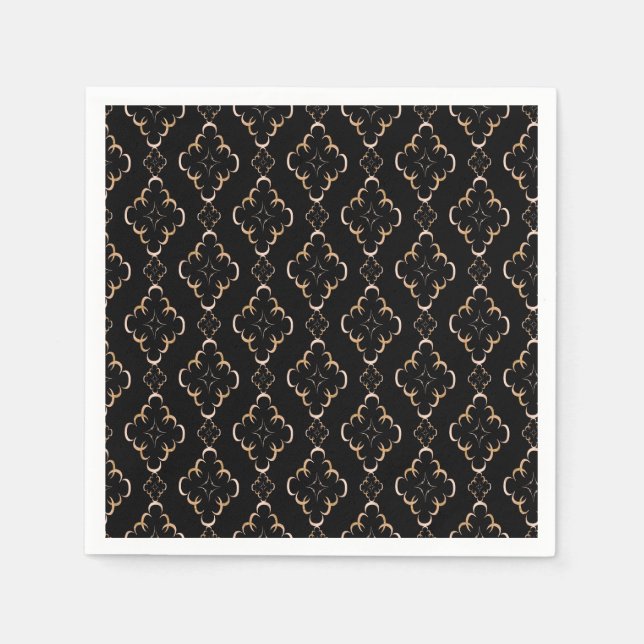 Stylish art deco. Paper Napkin (Front)