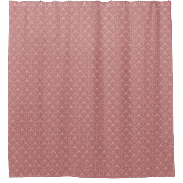 Stylish art deco pattern. shower curtain (Front)