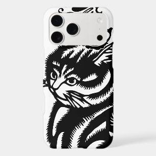 Stylish Asian Black Cat Trendy iPhone 17 Pro Max Case