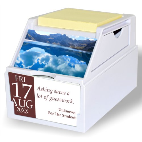 Stylish Assorted Quotes Organizer and Day Calendar