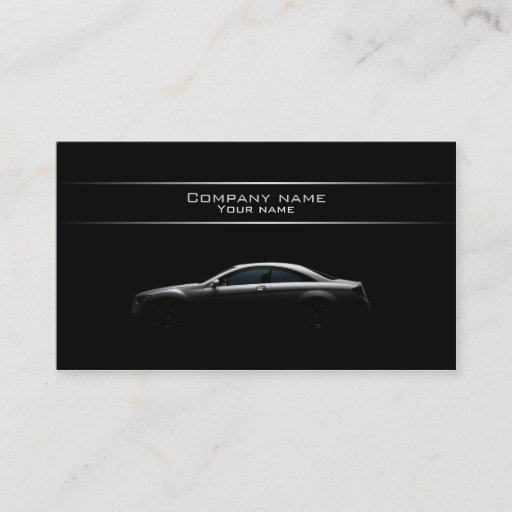Customizable Stylish automotive business card