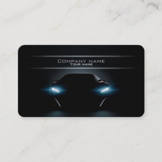 Stylish automotive business card