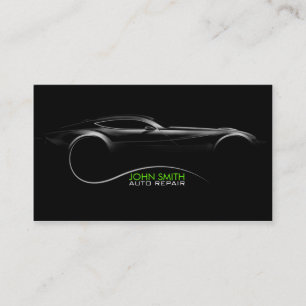 Stylish automotive business card