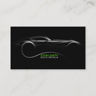Stylish automotive business card
