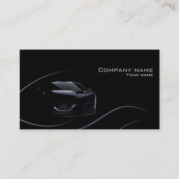 Stylish Automotive Business Card by StylebyArnold at Zazzle