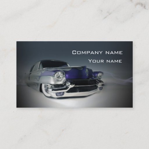 Customizable Stylish classic automotive business card
