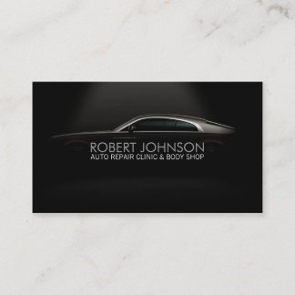Stylish automotive business card