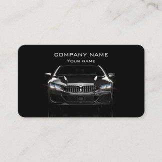 Stylish automotive business card