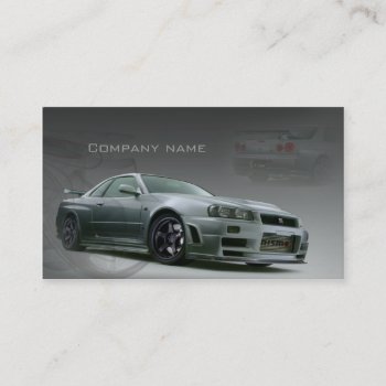 Stylish Automotive Business Card by StylebyArnold at Zazzle
