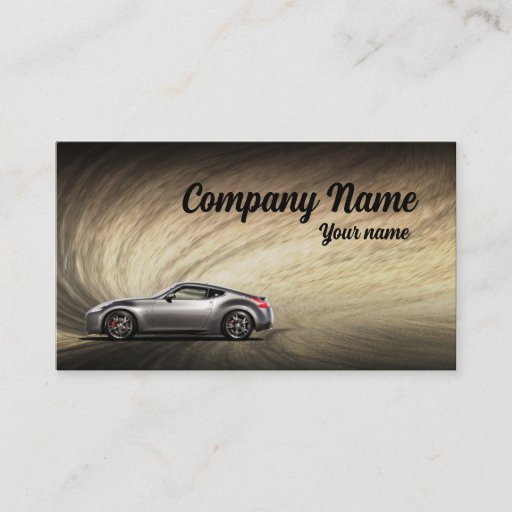 Customizable Stylish automotive business card