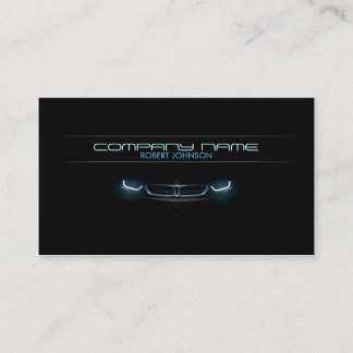 Stylish automotive business card