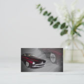 Stylish automotive business card (Standing Front)