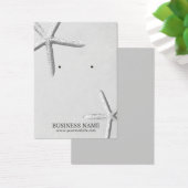 Stylish Beach Theme Starfish Silver Earring Holder (Desk)