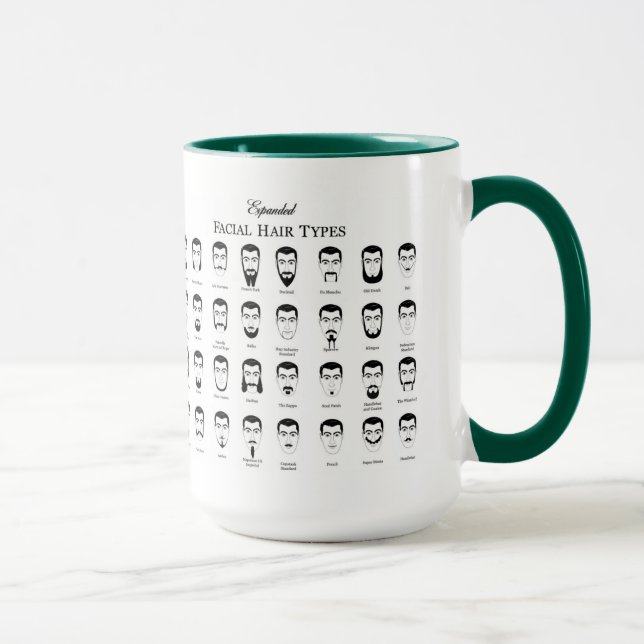 Stylish Beard Mug (Right)