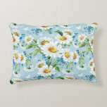Stylish beautiful bright floral pattern 2 accent pillow