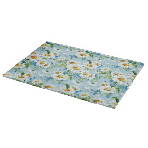 Stylish beautiful bright floral pattern 2 cutting board