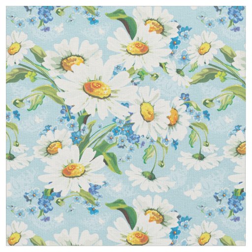 Stylish beautiful bright floral pattern 2 fabric