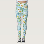 Stylish beautiful bright floral pattern 2 leggings