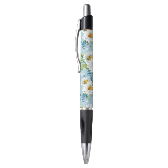 Stylish beautiful bright floral pattern 2 pen (Top (Vertical))