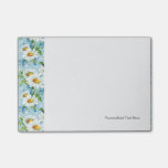 Stylish beautiful bright floral pattern 2 post-it notes