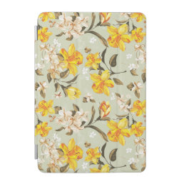 Stylish beautiful bright floral pattern iPad mini cover