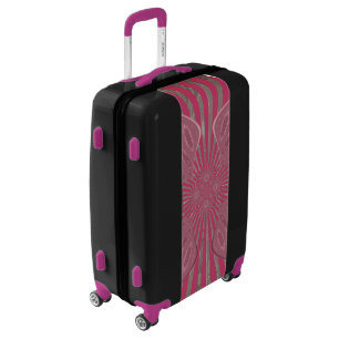 Stylish Beautiful latest Purple Shade Zebra Safari Luggage