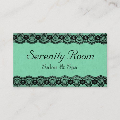 Stylish Beauty Salon and Spa Business Card