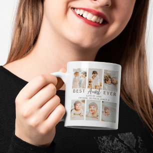 Stylish Best Aunt Ever 6 Photo  Coffee Mug