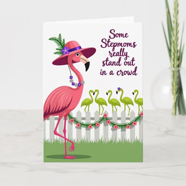 Stylish Bird Mothers Day Card (Front)