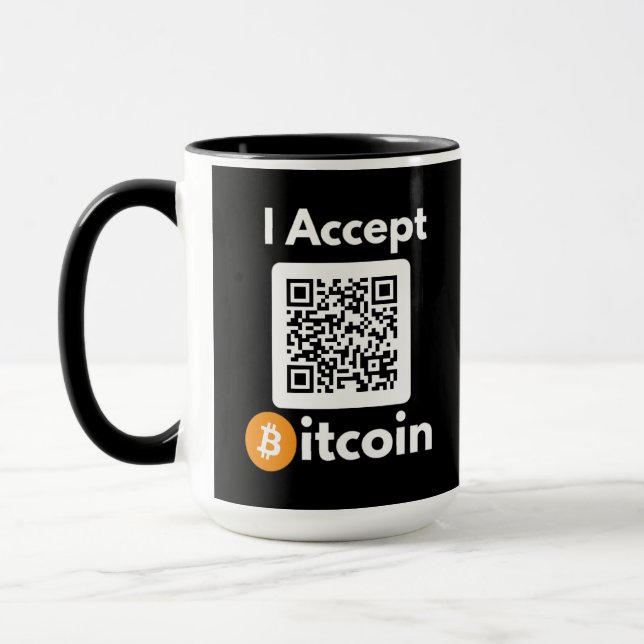 Stylish Bitcoin - Btc crypto  Mug (Left)