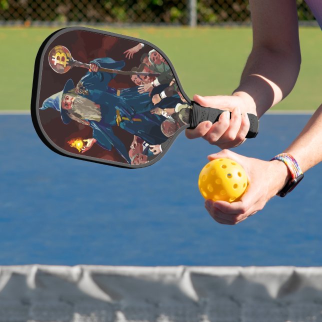 Stylish Bitcoin - Btc crypto  Pickleball Paddle (Insitu)