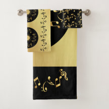 Stylish black and golden yellow harmony