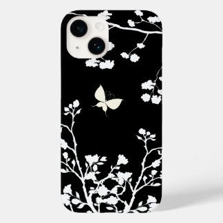Stylish Black and White Butterfly in the Wild Case-Mate iPhone 14 Case