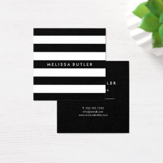 striped business cards