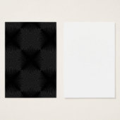 Stylish, black circles design. Custom (Front & Back)