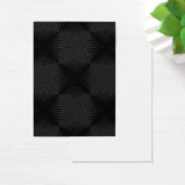 Stylish, black circles design. Custom (Desk)