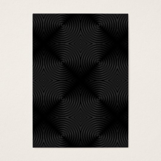 Stylish, black circles design. Custom (Front)