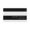 Stylish Black Gray Striped Pattern Business Card