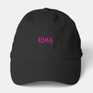 Stylish Black King Royal Touch for Everyday Wear Performance Cap