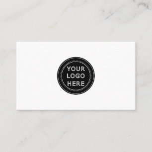 Stylish Black QR Code Design   Elegant Brand Business Card